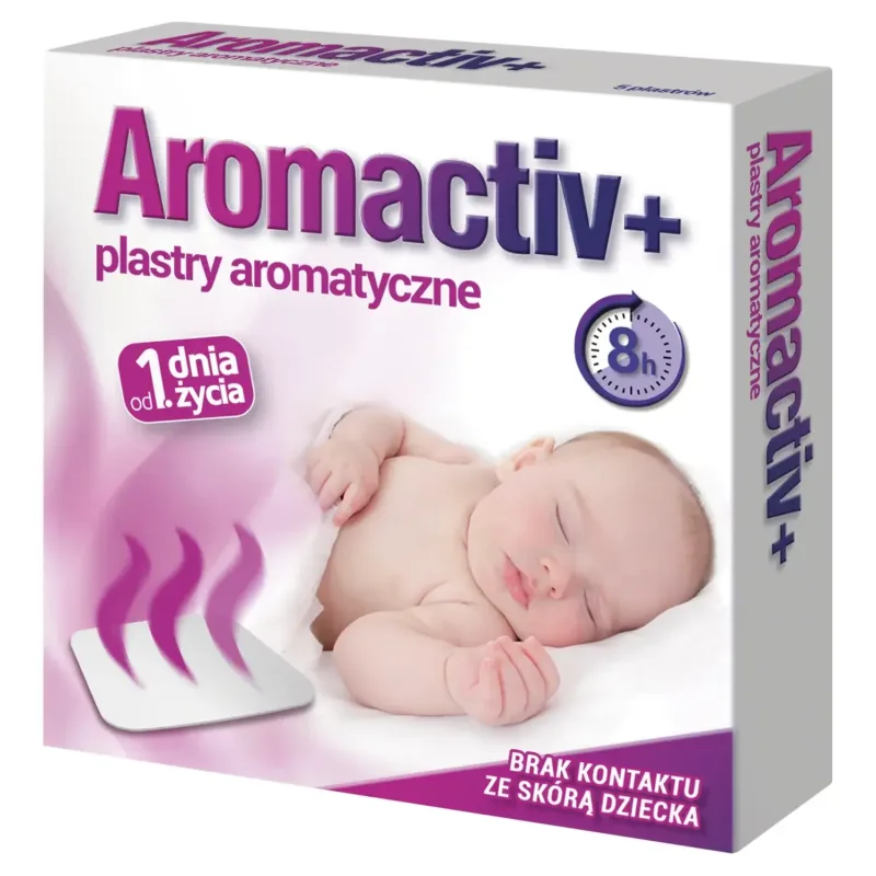 Aromactiv+ plasturi aromatici din prima zi de viață, 5 bucăți, Aflofarm — preț și oferte