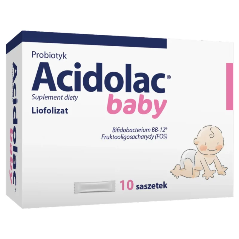 Acidolac Baby, pentru sugari și copii, 10 plicuri Polpharma — preț și oferte