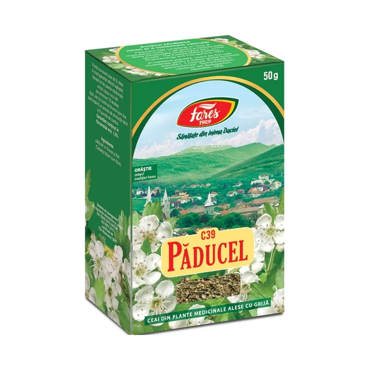 Ceai Paducel, frunze si flori, C39, 50 g, Fares — preț și oferte