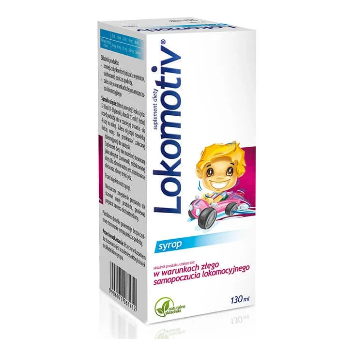 Lokomotiv, sirop pentru copii cu vârsta peste 3 ani, aromă de lemn dulce, 130 ml AFLOFARM — preț și oferte