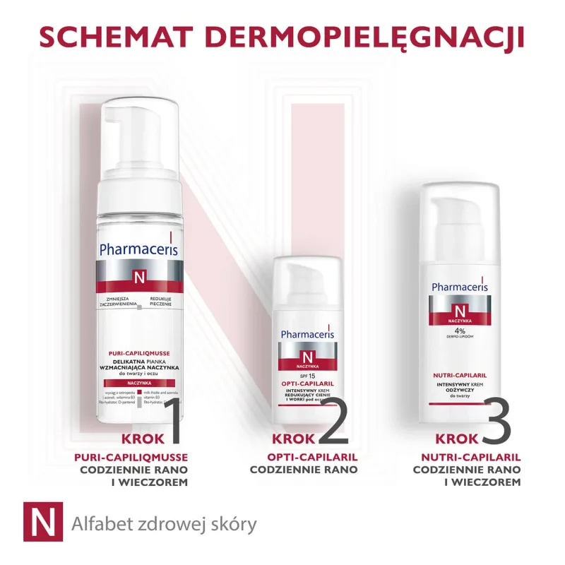 Pharmaceris N Opti-Capilaril, Cremă intensivă pentru reducerea cearcănelor și pungilor de sub ochi, SPF 15, 15 ml — preț și oferte