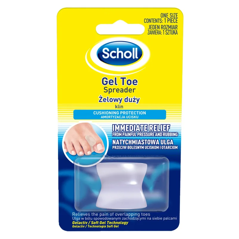 Scholl, curea interdigitală cu gel, mare, 1 bucată — preț și oferte