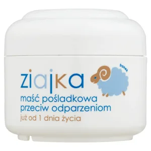 Ziajka, unguent pentru fese împotriva iritațiilor festive, din prima zi de viață, 50 ml