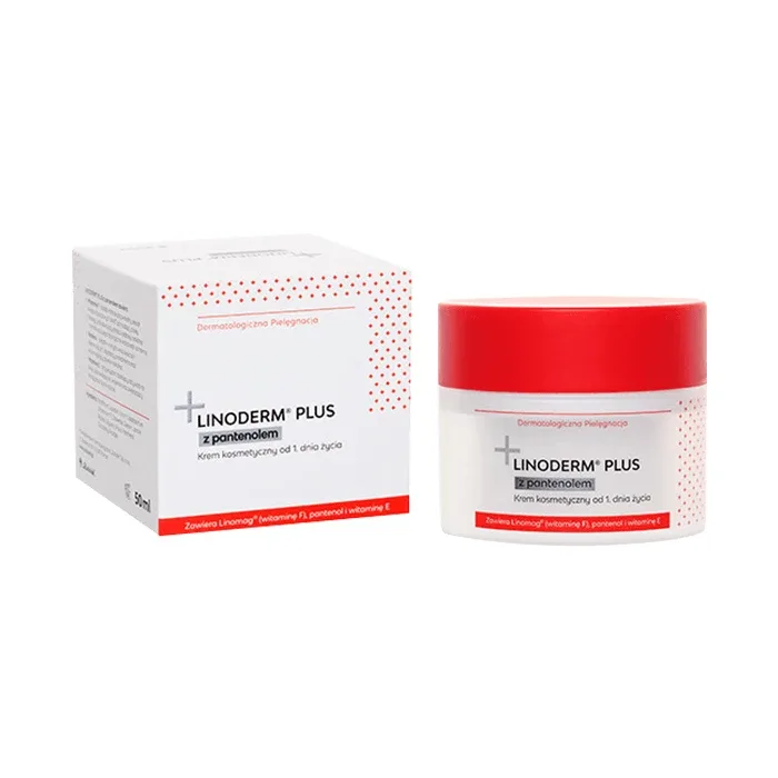 Linoderm Plus, cremă cosmetică din ziua 1 cu pantenol, 50 ml — preț și oferte