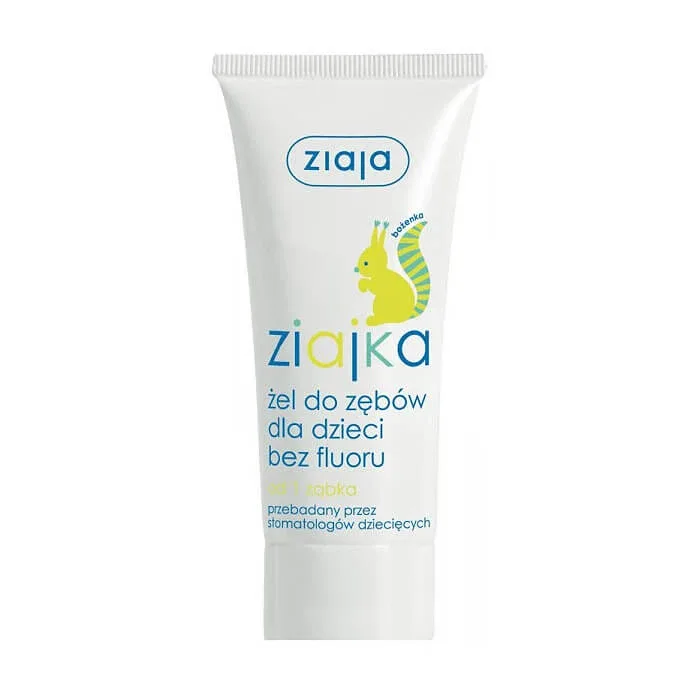 Ziajka, gel de dinți pentru copii și bebeluși, fără fluor, 50 ml ZIAJA — preț și oferte