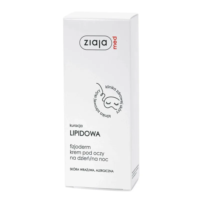 Ziaja Med Lipid Treatment, cremă de ochi physioderm pentru ten sensibil, zi și noapte, 15 ml. — preț și oferte