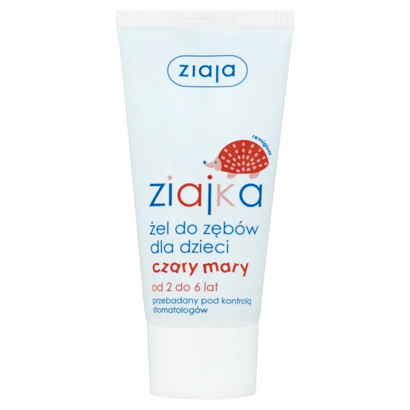 Ziajka, gel de dinți pentru copii, magic mary, 2-6 ani, 50 ml ZIAJA — preț și oferte