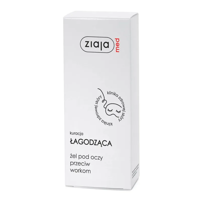 Ziaja Med Soothing Treatment, Gel de ochi împotriva pungilor, 15 ml — preț și oferte