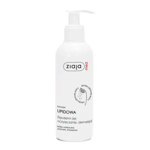 Ziaja Med Lipid Treatment, physioderm gel, curățare, demachiere, 200 ml