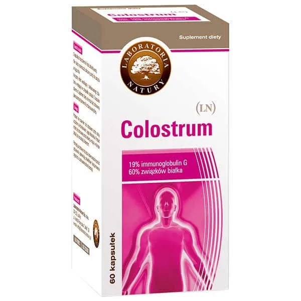 Laboratoria Natury Colostrum (LN), 60 capsule — preț și oferte
