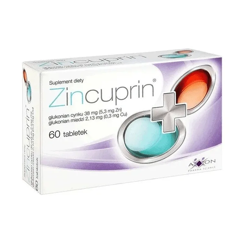 Zincuprin, 60 comprimate Axxon — preț și oferte