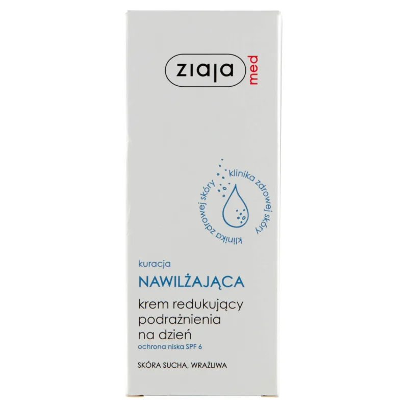 Ziaja Med, Cremă de zi hidratantă care reduce iritațiile, 50 ml — preț și oferte