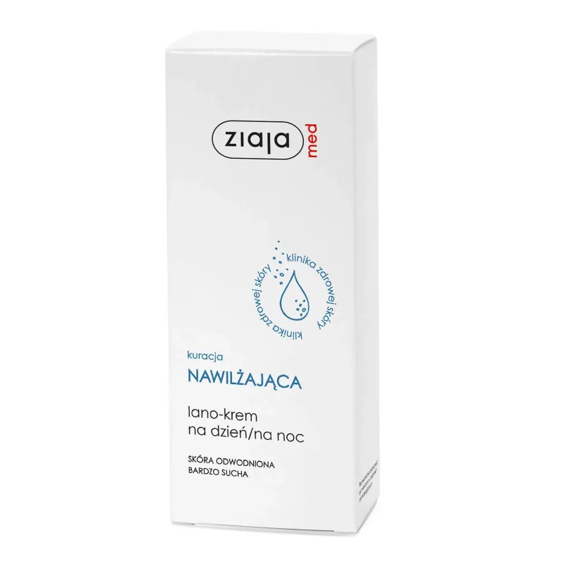 Ziaja Med Moisturising Treatment, Cremă de zi și de noapte, 50 ml — preț și oferte