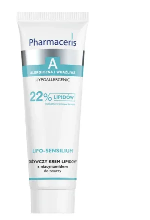 Pharmaceris A Lipo-Sensilium, Cremă nutritivă multilipidică pentru față, 50 ml