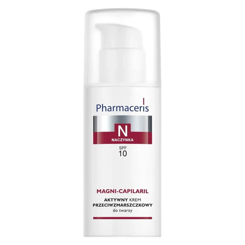 Pharmaceris N Magni-Capilaril, Cremă de față activă antirid, SPF 10, 50 ml — preț și oferte