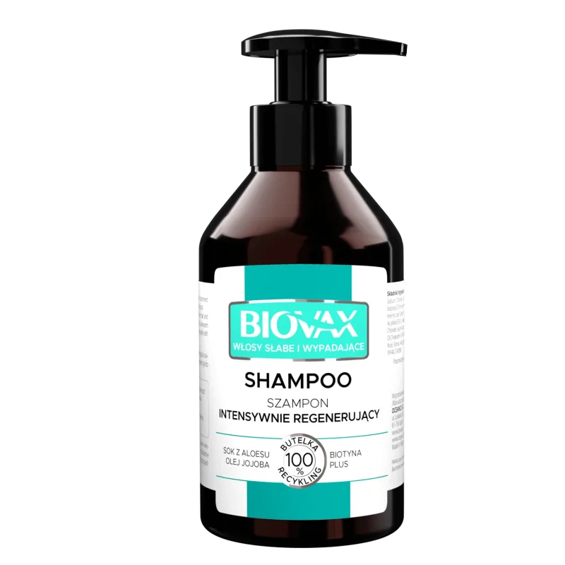 Biovax, Șampon intens regenerator pentru păr slab și căzut, 200 ml — preț și oferte
