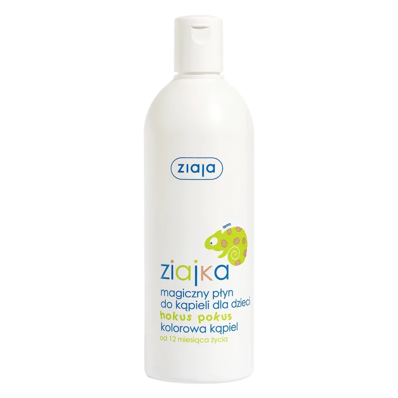 Ziajka, loțiune de baie magică pentru copii hokus pokus, baie colorată, de la 12 luni, 400 ml ZIAJA — preț și oferte