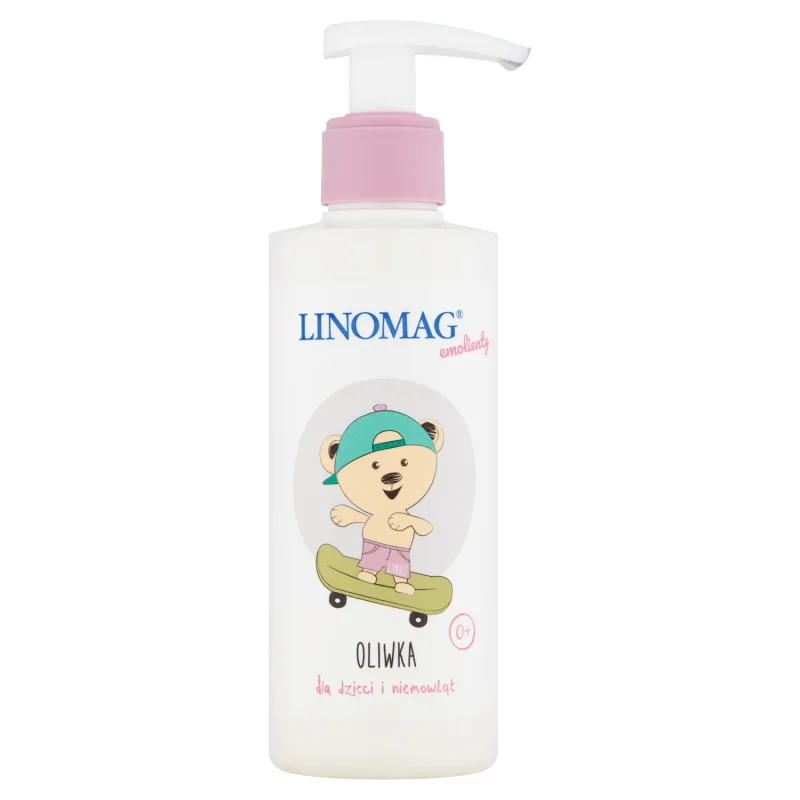 Linomag Emolients, ulei pentru bebeluși și copii din prima zi de viață, 200 ml — preț și oferte