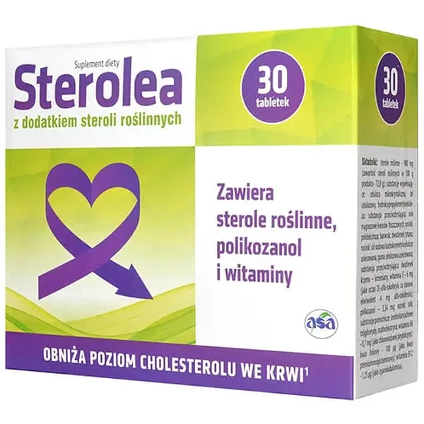 Sterolea, 30 comprimate Asa — preț și oferte