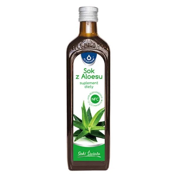 Oleofarm Juice of the World Suc de Aloe Vera cu pulpă, 500 ml — preț și oferte