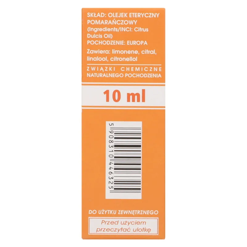 Etja, ulei esențial natural de portocale, 10 ml — preț și oferte