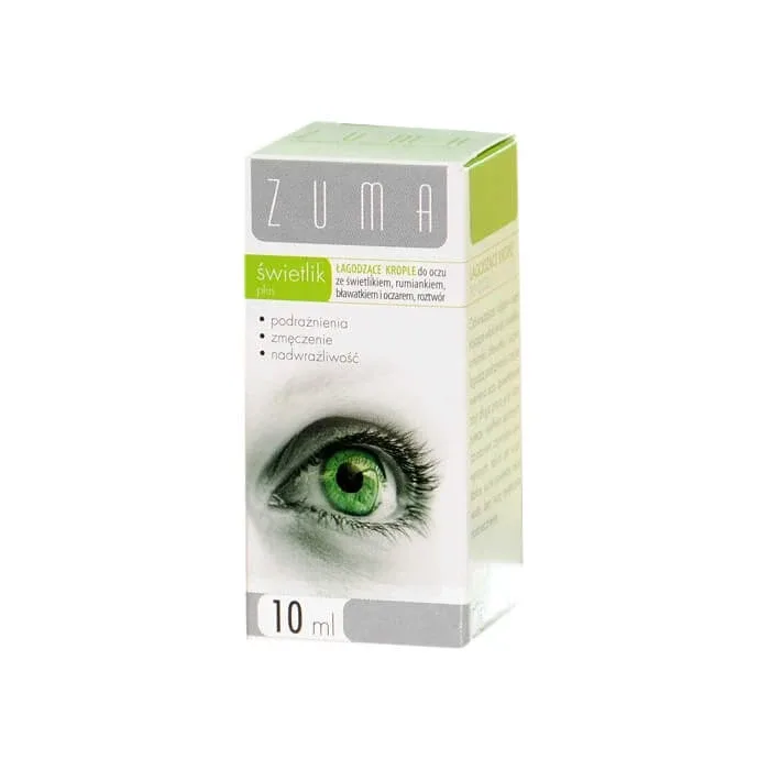 Zuma Świetlik Plus, picături oftalmice calmante, soluție, 10 ml S-LAB — preț și oferte