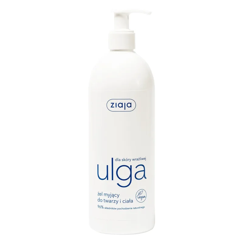 Ziaja Ulga, gel de spălare pentru față și corp, 400 ml — preț și oferte