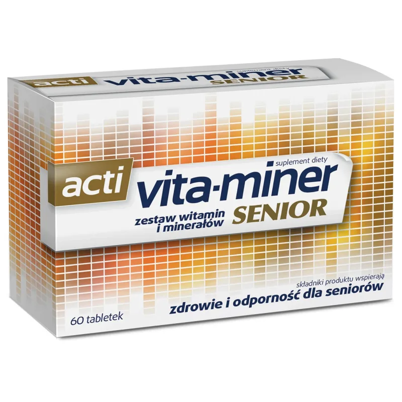 Acti Vita-miner Senior, 60 comprimate AFLOFARM — preț și oferte