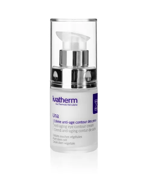 Crema contur ochi anti-aging Una, 15 ml, Ivatherm — preț și oferte