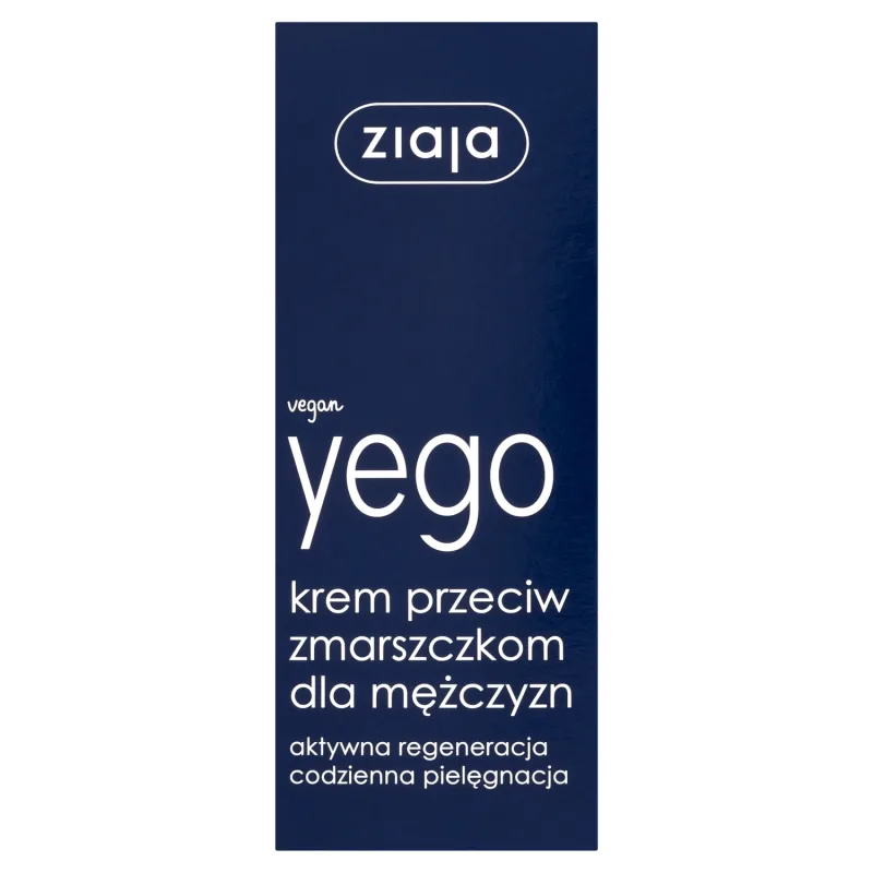 Ziaja Yego, Cremă antirid pentru bărbați, 50 ml — preț și oferte