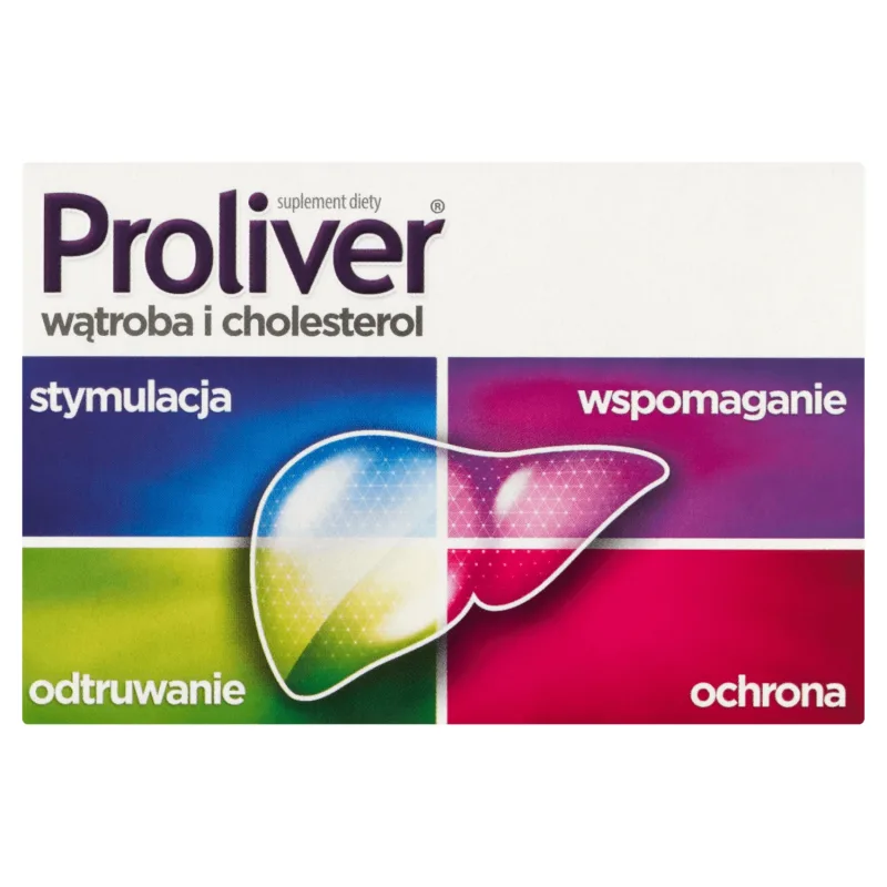 Proliver Ficat și colesterol, 30 comprimate AFLOFARM — preț și oferte
