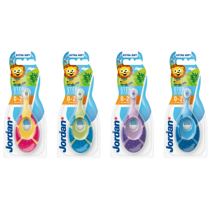 Jordan Step by Step, periuță de dinți pentru copii, 0-2 ani, Extra Soft, 1 bucată — preț și oferte