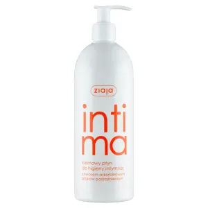Ziaja Intima, lichid cremos pentru igiena intimă cu acid ascorbic, 500 ml