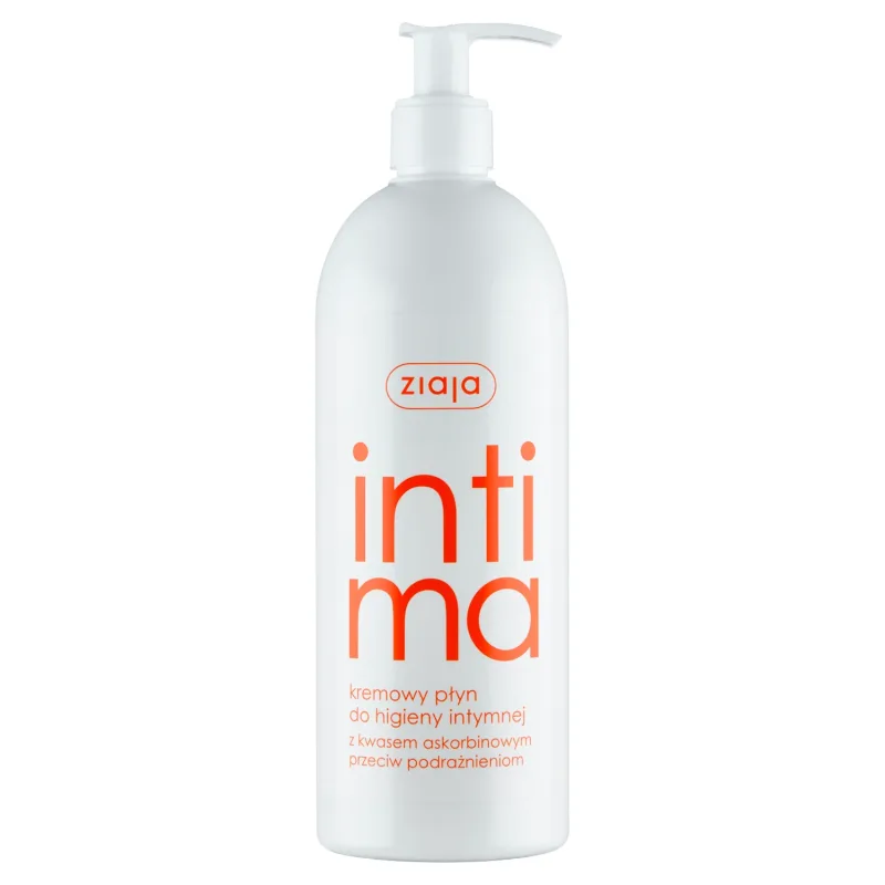 Ziaja Intima, lichid cremos pentru igiena intimă cu acid ascorbic, 500 ml — preț și oferte