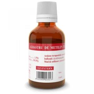 Albastru de metil 1% x 25ml (Tis)