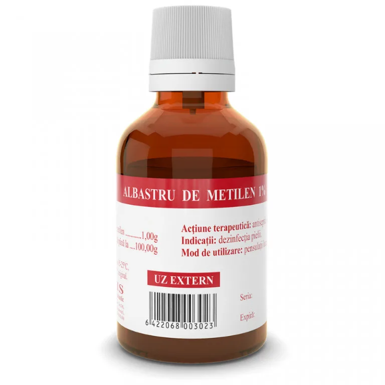 Albastru de metil 1% x 25ml (Tis) TIS FARMACEUTIC SA — preț și oferte