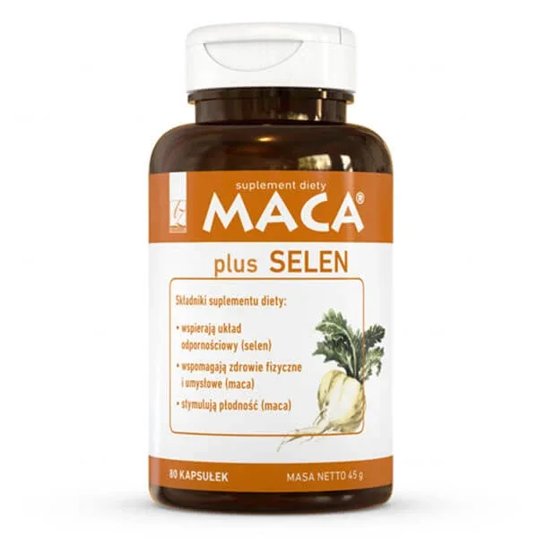 Maca Plus Selenium, 80 capsule A-Z Medica — preț și oferte