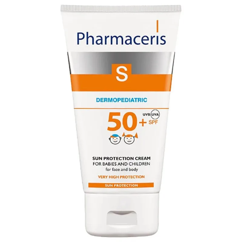 Pharmaceris S, Cremă de protecție solară pentru față și corp, peste 6 luni, SPF 50+, 125 ml — preț și oferte