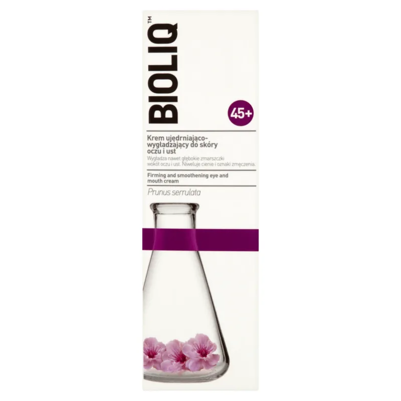 Bioliq 45+, Cremă de întărire și netezire pentru ochi și buze, 15 ml — preț și oferte