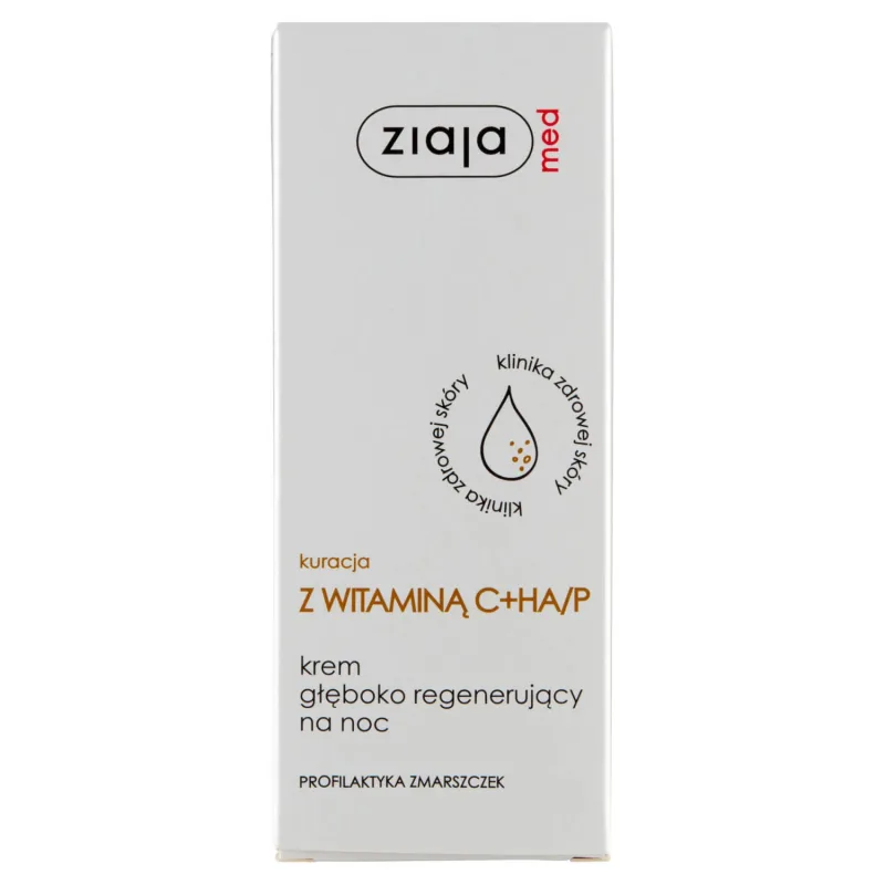 Ziaja Med Wrinkle Profession, Cremă de noapte regeneratoare profundă, 50 ml. — preț și oferte