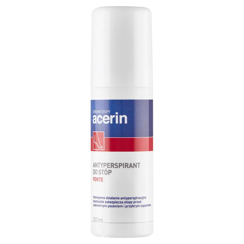 Acerin Antiperspirant Forte, Deodorant pentru picioare, 100 ml AFLOFARM — preț și oferte