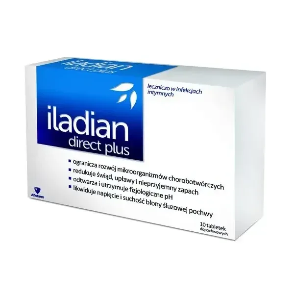 Iladian Direct Plus, 10 comprimate vaginale AFLOFARM — preț și oferte