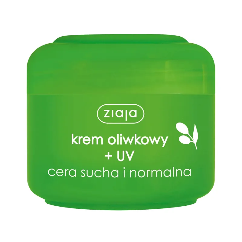 Ziaja Oliwkowa, cremă cu filtru UV, ten uscat și normal, 50 ml — preț și oferte
