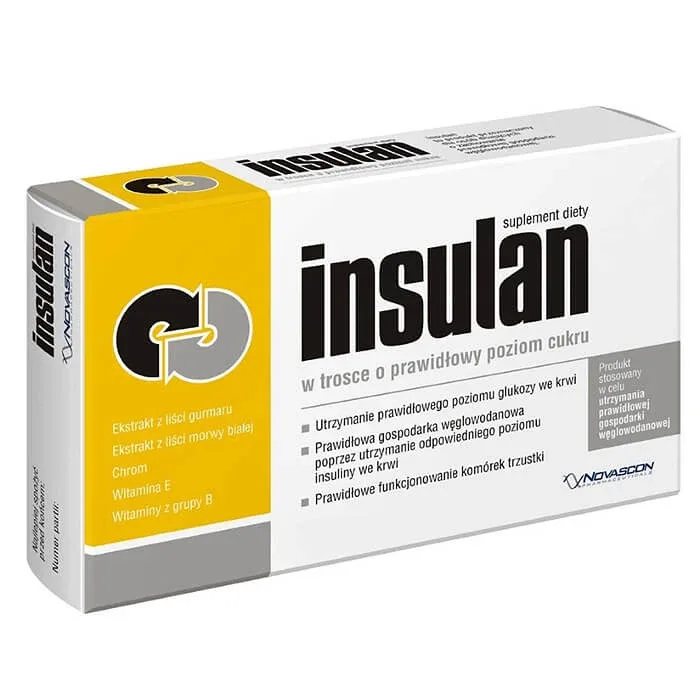 Insulan, 60 comprimate Novascon — preț și oferte