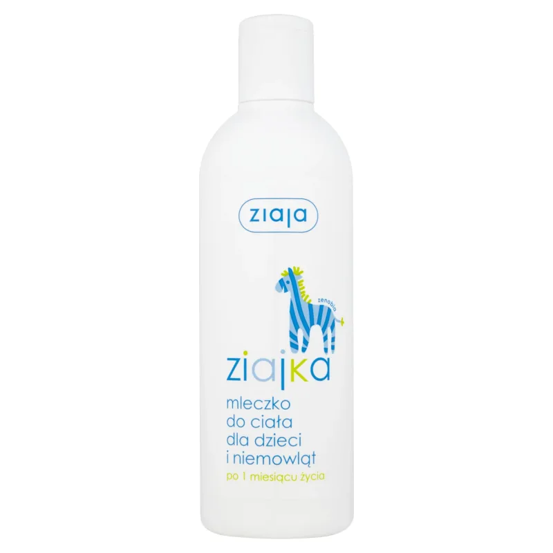 Ziajka, lapte de corp pentru bebeluși și copii de la 1 lună, 300 ml ZIAJA — preț și oferte