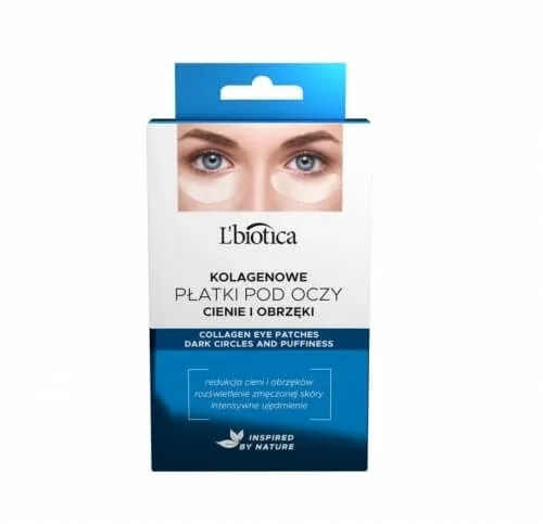 L'Biotica Home Spa, plasturi de colagen pentru ochi, reducerea cearcănelor și a cearcănelor, 3 x 2 bucăți — preț și oferte