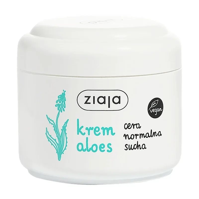 Ziaja Aloes, Cremă de față bio cu aloe, 100 ml — preț și oferte