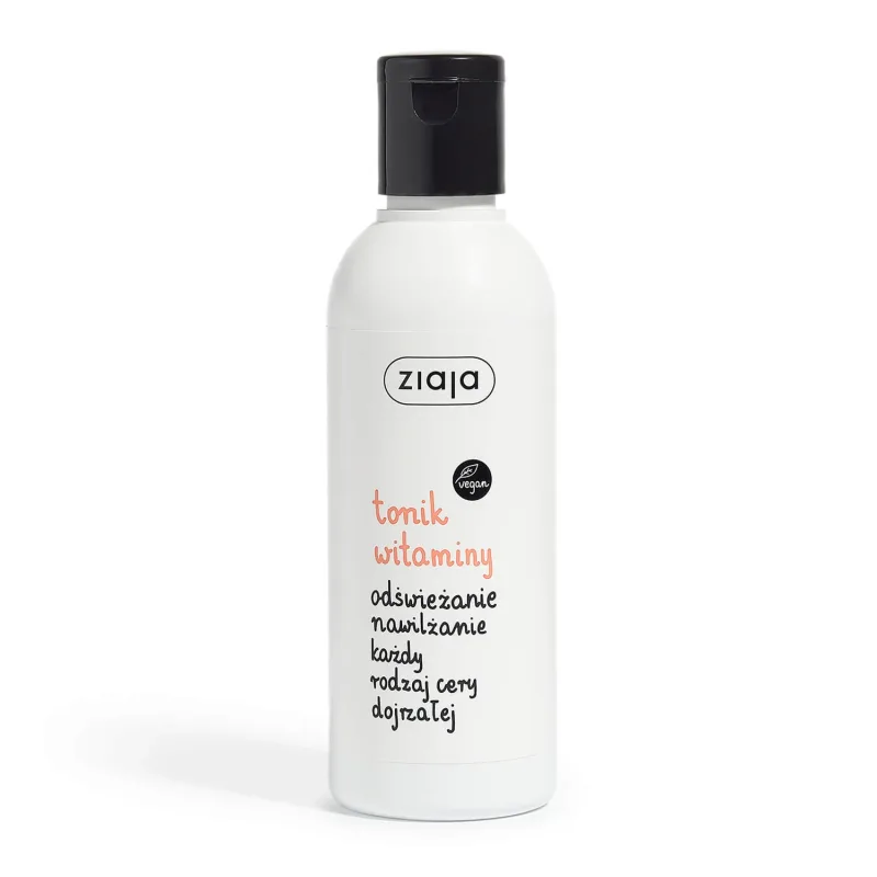 Ziaja, tonic facial cu vitamine, toate tipurile de ten matur, 200 ml — preț și oferte