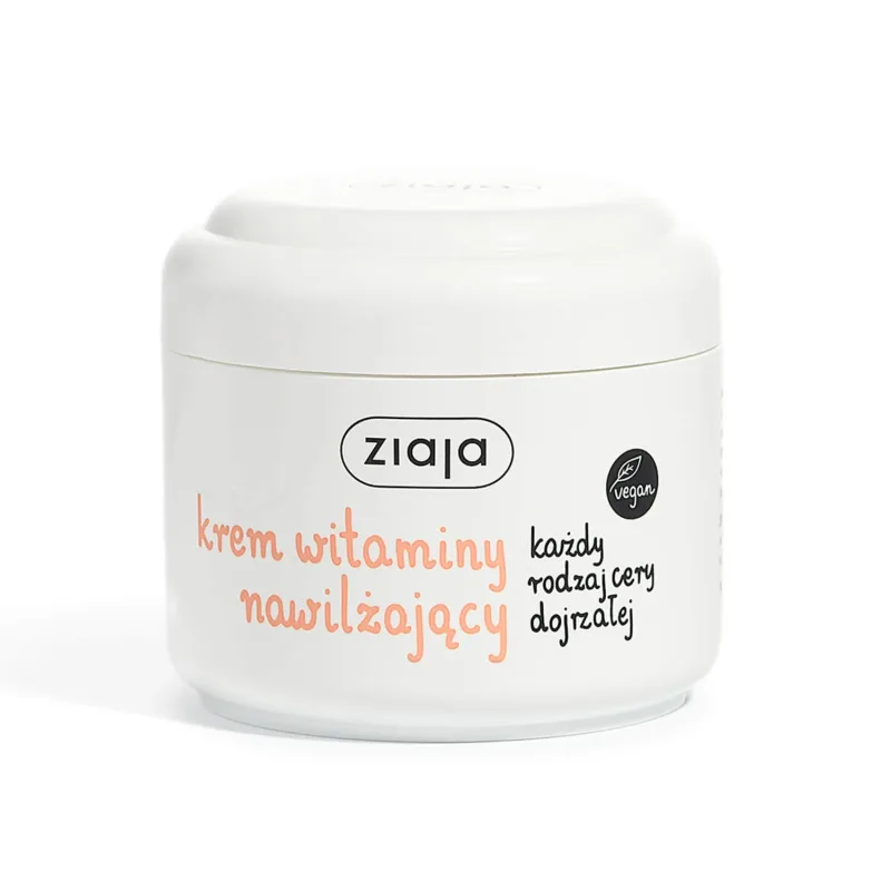 Ziaja, cremă cu vitamine, hidratantă, toate tipurile de ten matur, 100 ml — preț și oferte