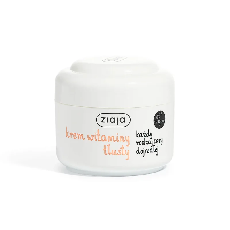 Ziaja, Cremă grasă cu vitamine, toate tipurile de ten matur, 50 ml — preț și oferte